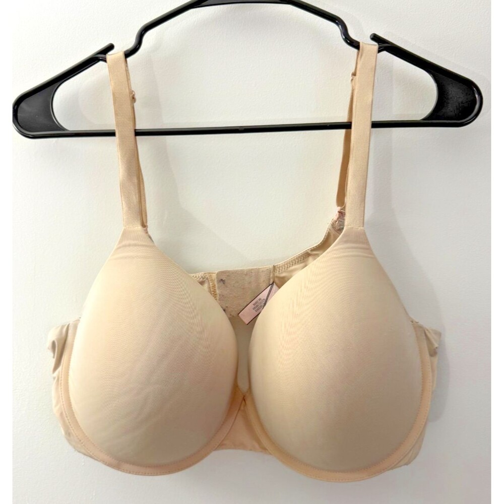 Victoria's Secret Nude Underwire Bra Women's 40DD T-shirt Pushup Neutral